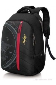 Skybags Flash 04 2.5 L Backpack(Black, Size - 180)